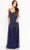 Primavera Couture 13104 - Blouson Sleeveless Chic Gown Formal Gowns 4 / Midnight