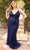 Primavera Couture 14001 - V Neck Sequined Sleeveless Gown Prom Dresses 14W / Midnight
