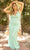 Primavera Couture 14001 - V Neck Sequined Sleeveless Gown Prom Dresses