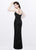 Primavera Couture - 1837 Strapless Sweetheart Neckline Long Fitted Dress - 1 pc Black in Size 2 Available CCSALE 2 / Black