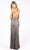 Primavera Couture - 3291 Sparkling Allover Sequin V Neck Sheath Gown Special Occasion Dress