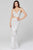 Primavera Couture - 3439 Two Piece Beaded Deep V-neck Sheath Dress Evening Dresses 0 / Ivory