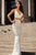 Primavera Couture - 3439 Two Piece Beaded Deep V-neck Sheath Dress Evening Dresses