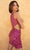 Primavera Couture - 3504 One Shoulder Side Cutout Dress Homecoming Dresses