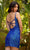 Primavera Couture - 3572 Sheer Plunge V-Neck Sequin Cocktail Dress Special Occasion Dress