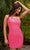Primavera Couture - 3573 One Shoulder Sequined Fitted Cocktail Dress Special Occasion Dress