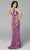 Primavera Couture - 3623 One Shoulder High Slit Cut Glass Sheath Dress Prom Dresses