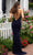 Primavera Couture - 3638 Lace-up Open Back Beaded High Slit Dress Prom Dresses