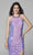 Primavera Couture - 3642 Sequin Halter Dress with Slit Evening Dresses