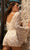 Primavera Couture - 3719 Multi Beaded Flutter Sleeve Romper Homecoming Dresses