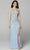 Primavera Couture - 3724 V-Neck Beaded Sleeveless Gown Special Occasion Dress 00 / Powder Blue