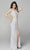 Primavera Couture - 3729 One Shoulder Asymmetrical Dress In White