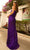 Primavera Couture - 3729 One Shoulder Asymmetrical Dress In Purple