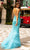 Primavera Couture - 3749 Sequin V-Neck Open Back Gown Special Occasion Dress
