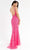 Primavera Couture - 3754 Sequin V-Neck High Slit Gown Special Occasion Dress