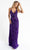 Primavera Couture - 3772 Floral Beaded Spaghetti Strap Long Dress Special Occasion Dress