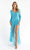 Primavera Couture - 3777 V-Neck Long Sleeve Romper Special Occasion Dress