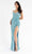 Primavera Couture - 3791 V-Neck Sequin Lace Up Dress Special Occasion Dress