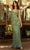 Primavera Couture 3793 - Deep V-Neck Evening Gown Special Occasion Dress 000 / Sage Green