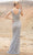 Primavera Couture - 3794 Sequin V-Neck Cap Sleeve Gown Special Occasion Dress