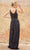 Primavera Couture - 3795 Sequin V-Neck A-Line Gown Special Occasion Dress