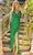 Primavera Couture 3799 - V-Neck Ruffled Sequin Evening Gown Special Occasion Dress 000 / Emerald
