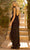 Primavera Couture 3799 - V-Neck Ruffled Sequin Evening Gown Special Occasion Dress
