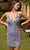 Primavera Couture 3801 - Butterfly Appliqued Cocktail Dress Special Occasion Dress