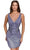 Primavera Couture 3802 - Low Open-Back Cocktail Dress Special Occasion Dress 00 / Perriwinkle