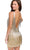 Primavera Couture 3803 - Beaded Fringes Sheath Cocktail Dress Special Occasion Dress