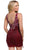 Primavera Couture 3805 - Beaded Fringed Skirt Cocktail Dress Special Occasion Dress