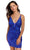 Primavera Couture 3808 - Beaded Strap Sequin Cocktail Dress Special Occasion Dress 00 / Royal Blue