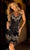 Primavera Couture 3811 - Lace-Up Back Sequin Cocktail Dress Special Occasion Dress 00 / Black