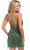 Primavera Couture 3812 - Plunging Neckline Cocktail Dress Special Occasion Dress
