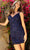 Primavera Couture 3813 - Deep V-Neck Backless Cocktail Dress Special Occasion Dress
