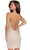 Primavera Couture 3814 - Bedazzled Scoop Neck Cocktail Dress Special Occasion Dress