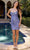 Primavera Couture 3816 - Scoop Neck Leaf Motif Cocktail Dress Special Occasion Dress