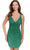 Primavera Couture 3827 - Beaded Ornate V-Neck Cocktail Dress Special Occasion Dress 00 / Emerald