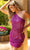 Primavera Couture 3830 - Asymmetric Sheath Cocktail Dress Special Occasion Dress