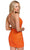 Primavera Couture 3832 - V-Neck Crisscross Back Cocktail Dress Special Occasion Dress
