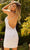 Primavera Couture 3832 - V-Neck Crisscross Back Cocktail Dress Special Occasion Dress