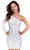 Primavera Couture 3839 - Asymmetric Long-Sleeved Cocktail Dress Special Occasion Dress 00 / Ivory