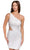 Primavera Couture 3840 - Asymmetric Cutout Cocktail Dress Special Occasion Dress 00 / Ivory