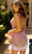 Primavera Couture 3841 - Crisscross Back V-Neck Cocktail Dress Special Occasion Dress