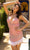 Primavera Couture 3841 - Crisscross Back V-Neck Cocktail Dress Special Occasion Dress