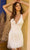 Primavera Couture 3843 - Beaded Sleeveless Cocktail Dress Special Occasion Dress 00 / Ivory