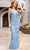 Primavera Couture 3903 - Beaded Sleeveless Prom Dress Special Occasion Dress 000 / Light Turquoise