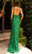 Primavera Couture 3905 - Plunging V-Neck Prom Dress Special Occasion Dress