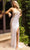Primavera Couture 3906 - One Shoulder Fringed Prom Gown Special Occasion Dress 000 / Ivory