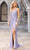 Primavera Couture 3906 - One Shoulder Fringed Prom Gown Special Occasion Dress 000 / Lilac